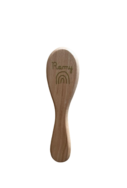 Brosse en bois Prénom À personnaliser