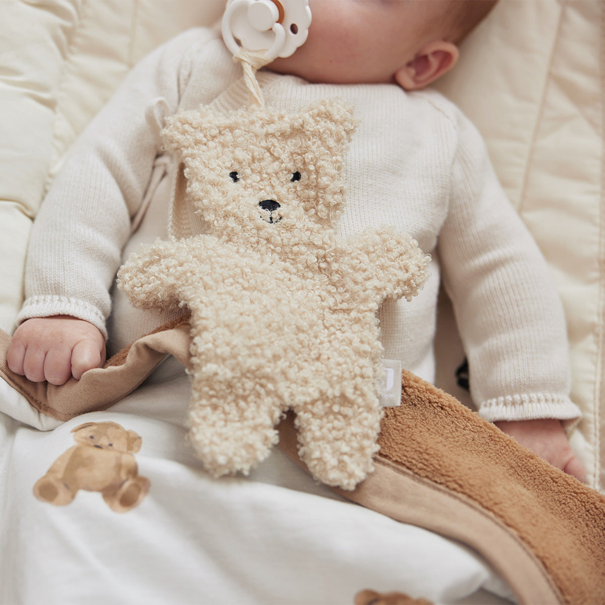 Attache tétine doudou bear ours - Natutrel