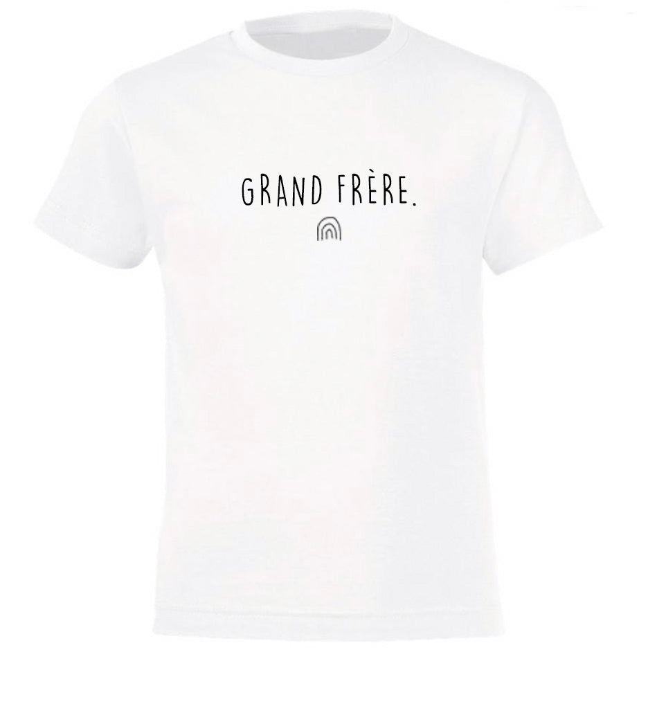 Tee shirt GRANDE SOEUR./GRAND FRÈRE.