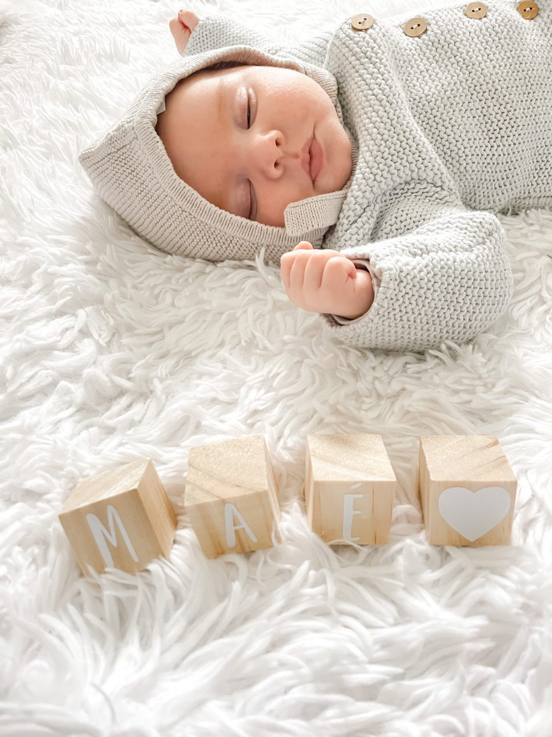 Cubes en bois à personnaliser