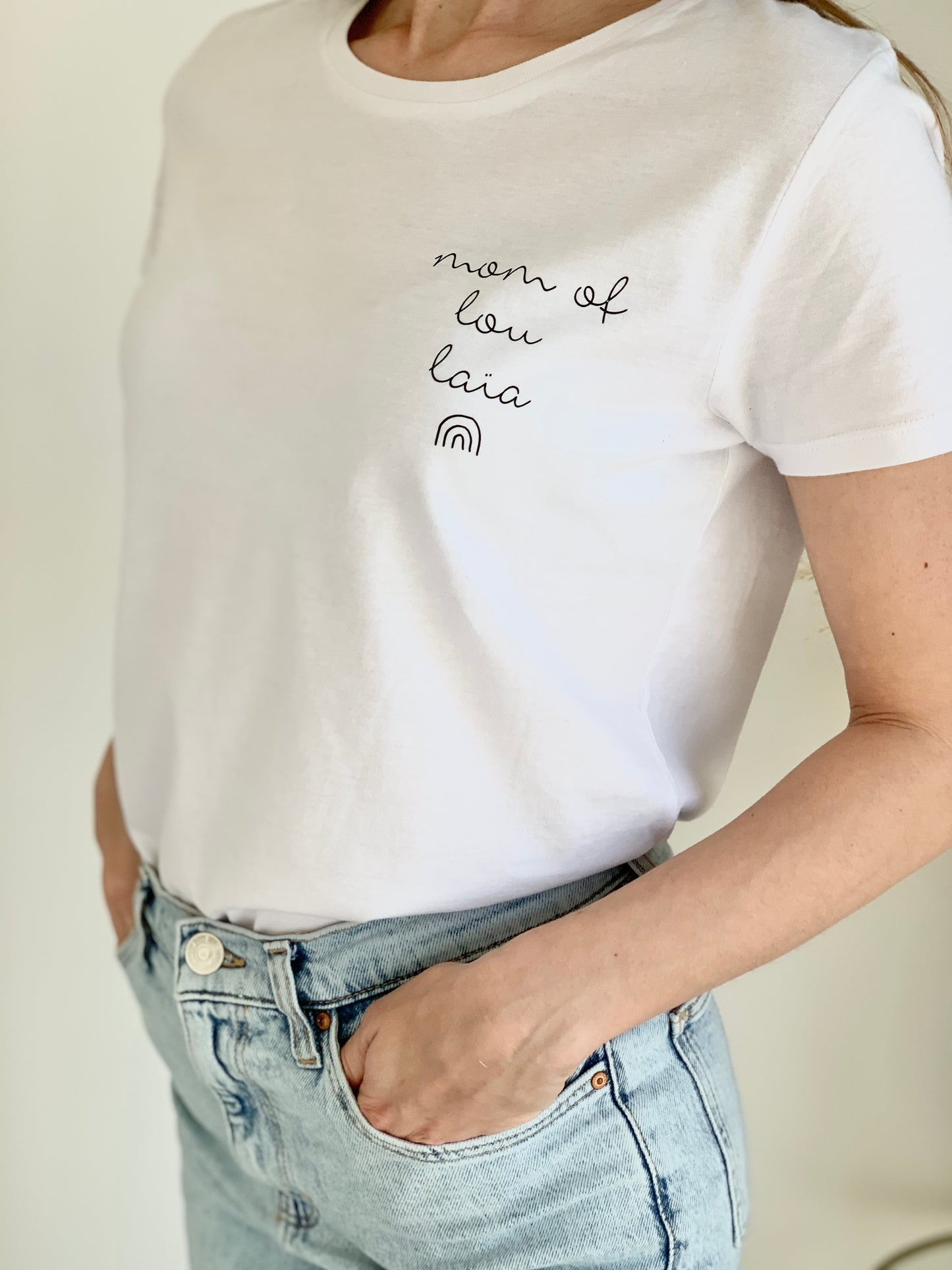 Tee shirt "Mom of + prénom(s)"