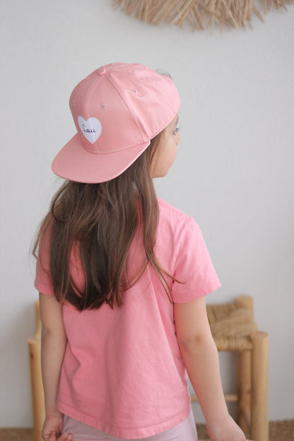 La casquette Coeur (de 12mois à 9 ans)