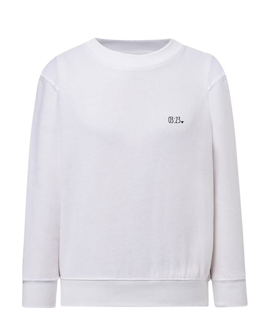 Sweat Homme + Heure de naissance de l'enfant